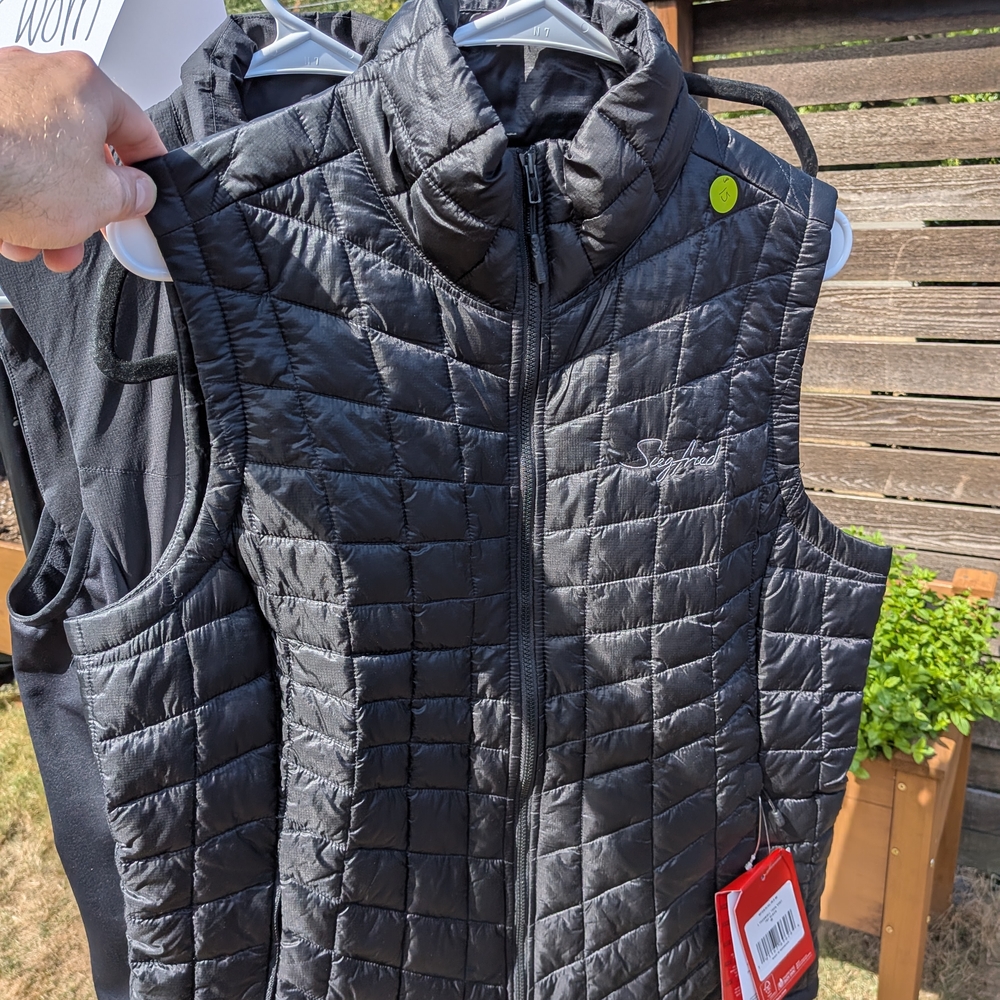 Black Spyder Quilted Vest